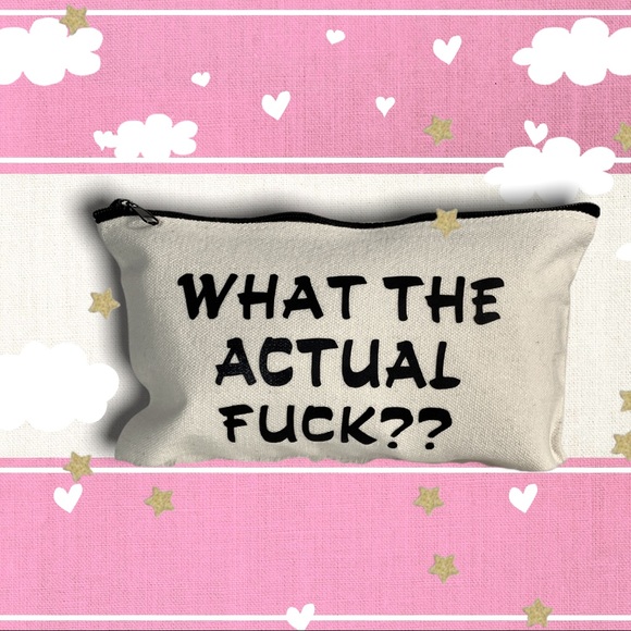 New canvas zip makeup case pouch zipper bag accessories *YOU CHOOSE* - Picture 4 of 13